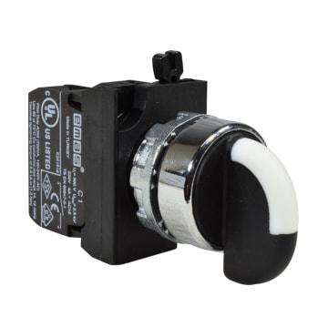 SELECTOR MULETILLA 2 POS MET 1NA 3A