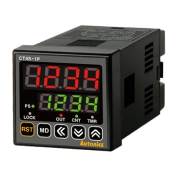CONTADOR/TEMPORIZADOR 4DG RELE 48X48 100-240VAC
