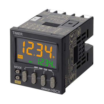 CONTADOR/TEMPORIZADOR 6DG DOBLE 48X48 100-240VAC