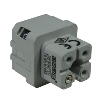 INSERTO MULTIPIN HEMBRA 4P 10A