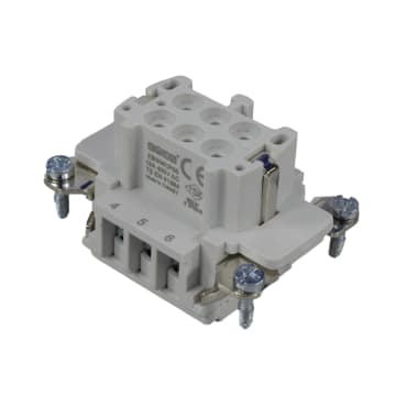 INSERTO HEMBRA 6P 16A