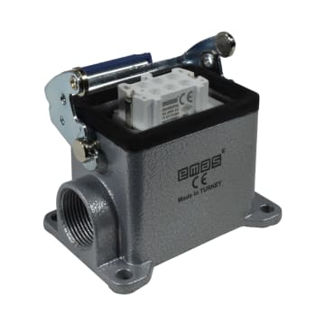 CONECTOR MULTIPIN HEMBRA 6P 16A SOBREPONER PG16