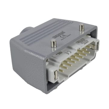 CONECTOR MULTIPIN MACHO 16P 16A ENTRADA SUPERIOR PG21