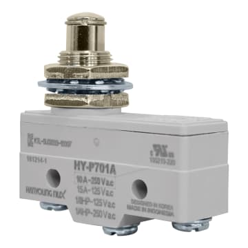MIC SW PIVOTE LARGO 15A 125V UL