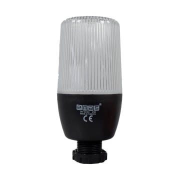 BALIZA MULTICOLOR FIJA / INTERMITENTE 55MM CON BUZZER 24VAC/DC CONEX 22MM