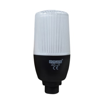 BALIZA MULTICOLOR FIJA / INTERMITENTE 55MM SIN BUZZER 110VAC CONEX 22MM