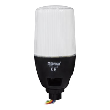 BALIZA MULTICOLOR FIJA / INTERMITENTE 65MM 24VAC/DC CON BUZZER CONEX 22MM