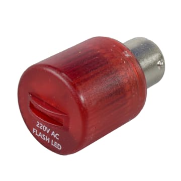 MODULO LED COLOR ROJO 220VAC INTERMITENTE
