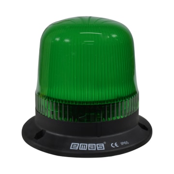 BALIZA MULTIFUNCION LED COLOR VERDE 12-24VAC/DC SIN BUZZER
