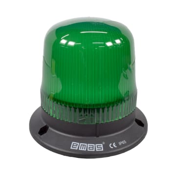 BALIZA MULTIFUNCION LED COLOR VERDE 110-220VAC SIN BUZZER