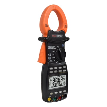 PINZA MEDIDORA DE POTENCIA Y ENERGIA, 3F-4H, COMUNICACIÓN RS232. INCLUYE SOFTWARE.