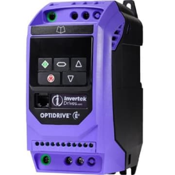 37 VARIADOR E3, TRIFASICO 440VAC, 5HP, 380-480VAC, 9.5A, TRIFASICO, IP20, TRANSISTOR FRENO, CON FILTRO