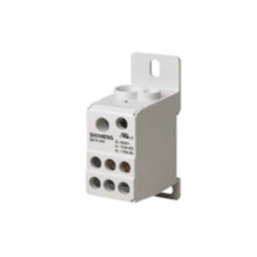 CONECTOR DE STEATITE NO. 1 / 3 POLOS / 2.5 ~ 4MM2 (12~10AWG) X 100 UNID