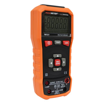 CALIBRADOR DE PROCESOS, GENERADOR - MEDIDOR DE 0-24mA, 0-100mV, 0-10V.