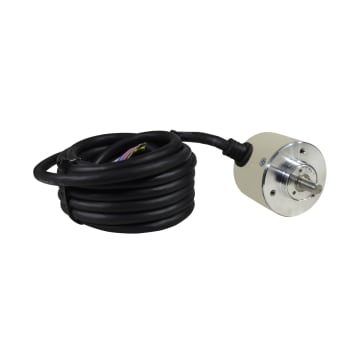 19 ENC-INC-ROT 40MM DIAM EJE 6MM, 1000PPR, SAL HTL LINE DRIVER, 5~24 VDC.