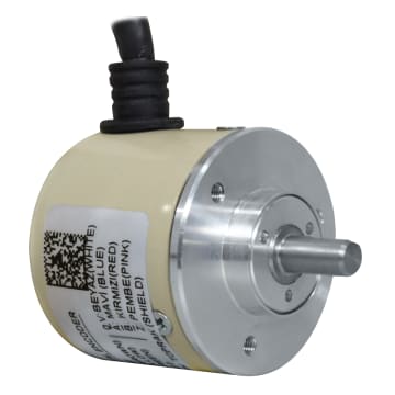 22 ENC-INC-ROT 40MM DIAM EJE 6MM, 500PPR, SAL HTL LINE DRIVER, 5~24 VDC.