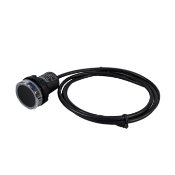 SENSOR CAPACITIVO TIPO BOTON NA 10-30VDC