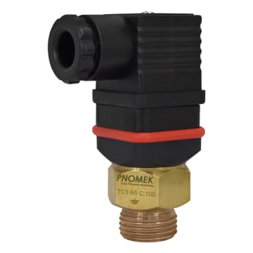 200 TERMOSTATO 100°C, NC CONECTOR DIN, 1/2G
