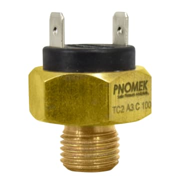 207 TERMOSTATO 100°C, NC FAST-ON, 1/4G
