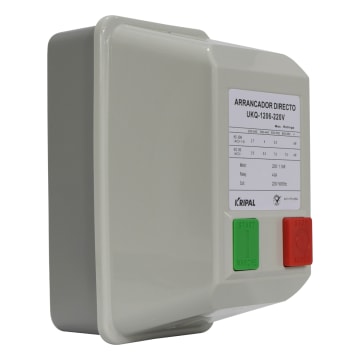 ARRANCADOR DIRECTO 4 - 6A 220V BASE METALICA/CUB PLASTICA IP65