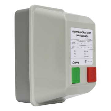 ARRANCADOR DIRECTO 5 - 8A 220V BASE METALICA/CUB PLASTICA IP65