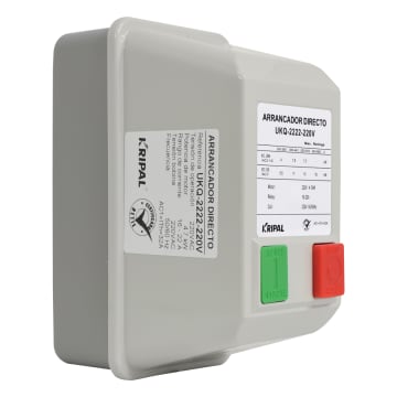 ARRANCADOR DIRECTO 16 - 22A 220V BASE METALICA/CUB PLASTICA IP65