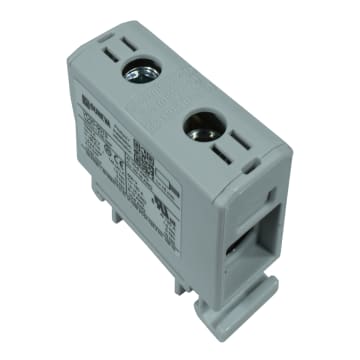 CONECTOR SERIE OTL COBRE / ALUMINIO, AISLADO, 1 CONEXIÓN AL/CU 1,5 A 50MM2 COLOR GRIS, UN  1000V AC/DC, IN 160A(CU)/145A(AL) APROBACION UL