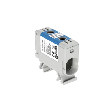 CONECTOR SERIE OTL COBRE / ALUMINIO, AISLADO, 1 CONEXIÓN AL/CU 1,5 A 50MM2 COLOR GRIS, UN  1000V AC/DC, IN 160A(CU)/145A(AL).