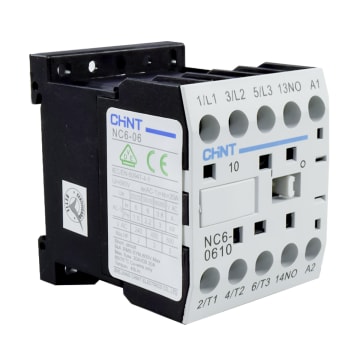 MINI CONTACTOR AUX 6A AC3 220VAC 3NO+1NO