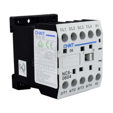 MINI CONTACTOR AUX 6A AC3 110VAC 4NO