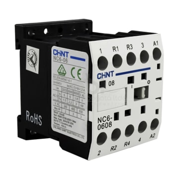 MINI CONTACTOR AUX 6A AC3 110VAC 2NO+2NC