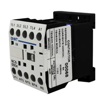 MINI CONTACTOR AUX 9A AC3 110VAC 4NO