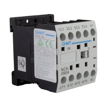 MINI CONTACTOR AUX 9A AC3 220VAC 4NO