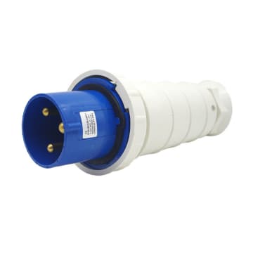 CLAVIJA AEREA 63A 230VAC 2P+T AZUL