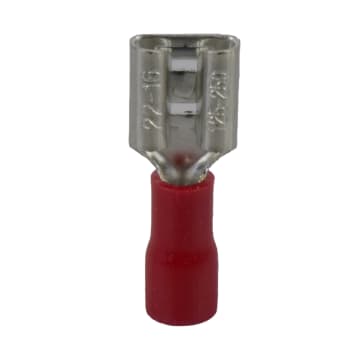 TERMINAL H ROJA 16-22AW6 X 1 PQTE DE 100 UNID