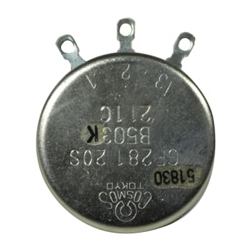 POTENCIOMETRO LINEAL 50KOHM 1 VUEL 2W