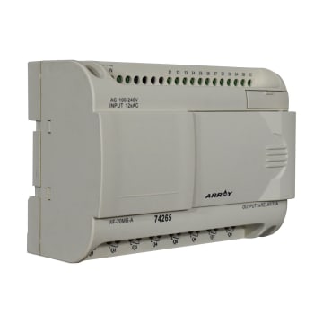 MINI PLC AC 12 IN / 8Q + LCD