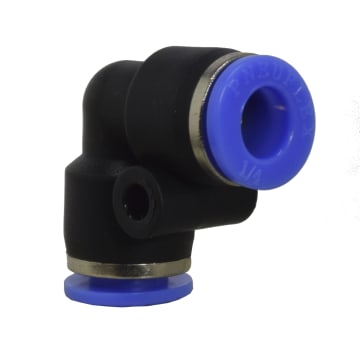 RACOR INST A 90º 1/4" PU