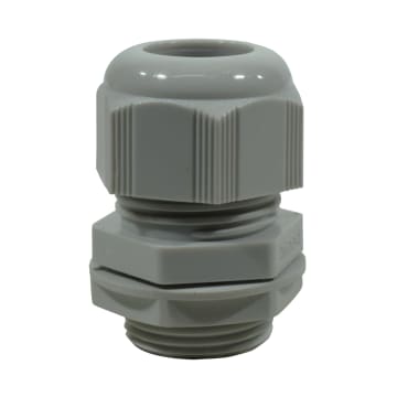 PRENSACABLE 3/4" NPT NYLON C/TUERCA X 25 UNID