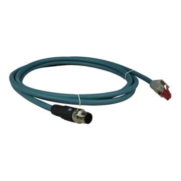 VG SENSOR ETHERNET CABLE, 2  METER LENGTH, RIGTH CONNECTOR
