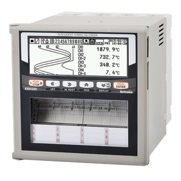 REGISTR 6 CANALES 100~240VAC 144X144MM