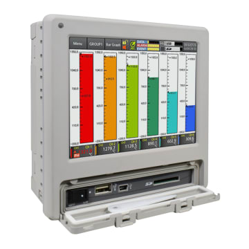 REGISTRADOR DIGITAL DE 8 CANALES 100-240 VAC