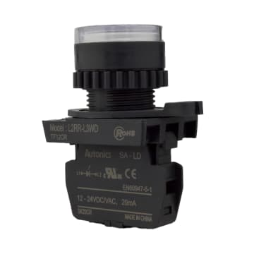 61 LAMP LED 22mM BLANCA 12-24V AC/DC