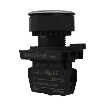 05 LAMP LED ROJO 30mm 12-24VDC/AC PLAST PLAN