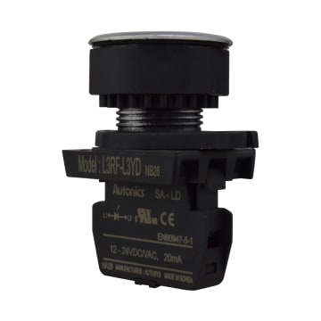 09 LAMP LED AMA 30mm 12-24VDC/AC PLAST PLAN