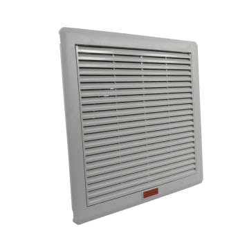 VENTILADOR CON FILTRO, 260X260X103MM, IP54, TEMP -10 +70°C, 230VAC, 26W, FLUJO 115M3/H