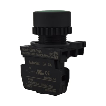 66 PULS PLAST 22mm NA VERDE 10A/110V