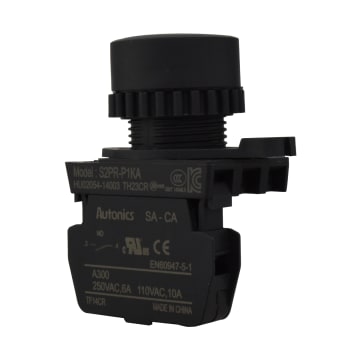 67 PULS PLAST 22mm NA NEGRO 10A/110V