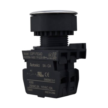 41 PULS PLAST NA + LED VERDE 12-24 VDC/AC 30mm