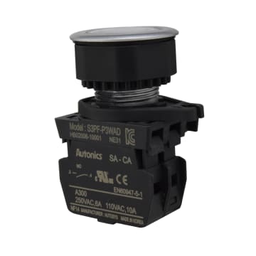 45 PULS PLAST NA + LED BLANCO 12-24 VDC/AC 30mm